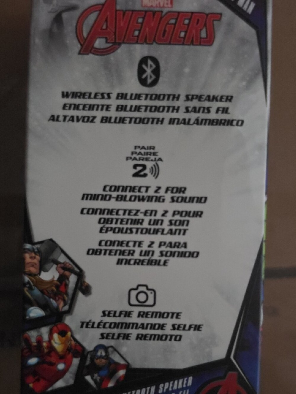 Marvel Avengers Iron Man Bitty Boomers Bluetooth Speaker - Picture 4 of 4